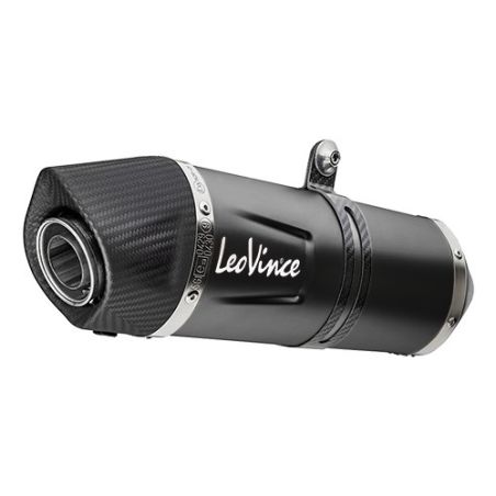 LE14385EBU Scarico Completo LV One Evo Black Race - Inox TRIUMPH Tiger 660 Sport 660 2022 2023 LEOVI