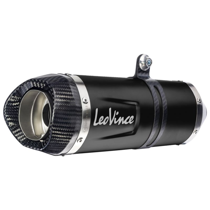 LE14385EBK Scarico Completo LV One Evo Black - Inox TRIUMPH Trident 660 660 2021 2024 LEOVINCE