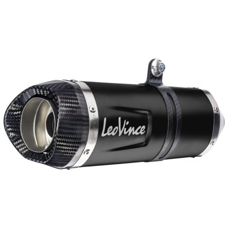 LE14385EBK Scarico Completo LV One Evo Black - Inox TRIUMPH Trident 660 660 2021 2024 LEOVINCE