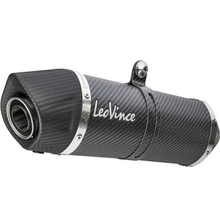 LE14386E Scarico Completo LV One Evo Race - Carbonio TRIUMPH Trident 660 660 2021 2024 LEOVINCE