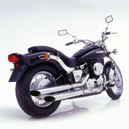 LE2209 Scarico Completo Silver Tail YAMAHA Dragstar 650 650 1997 2005 LEOVINCE
