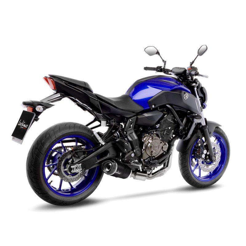 LE14252EK Scarico Completo LV One Evo - Carbonio YAMAHA MT-07 690 2017 2020 LEOVINCE