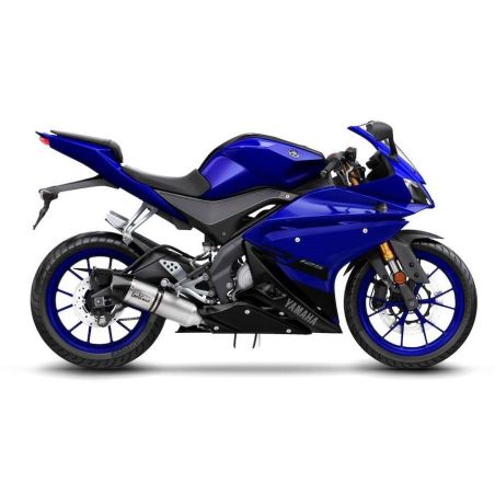 LE14261EK Scarico Completo LV One Evo - Inox YAMAHA MT-125 ABS 125 2017 2019 LEOVINCE