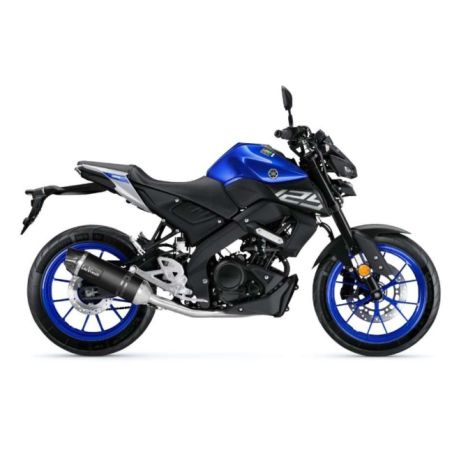 LE14340EB Scarico Completo LV One Evo Black Race - Inox YAMAHA MT-125 ABS 125 2020 2020 LEOVINCE