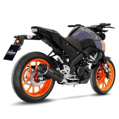 LE14366EK Scarico Completo LV One Evo - Carbonio YAMAHA MT-125 ABS 125 2021 2024 LEOVINCE