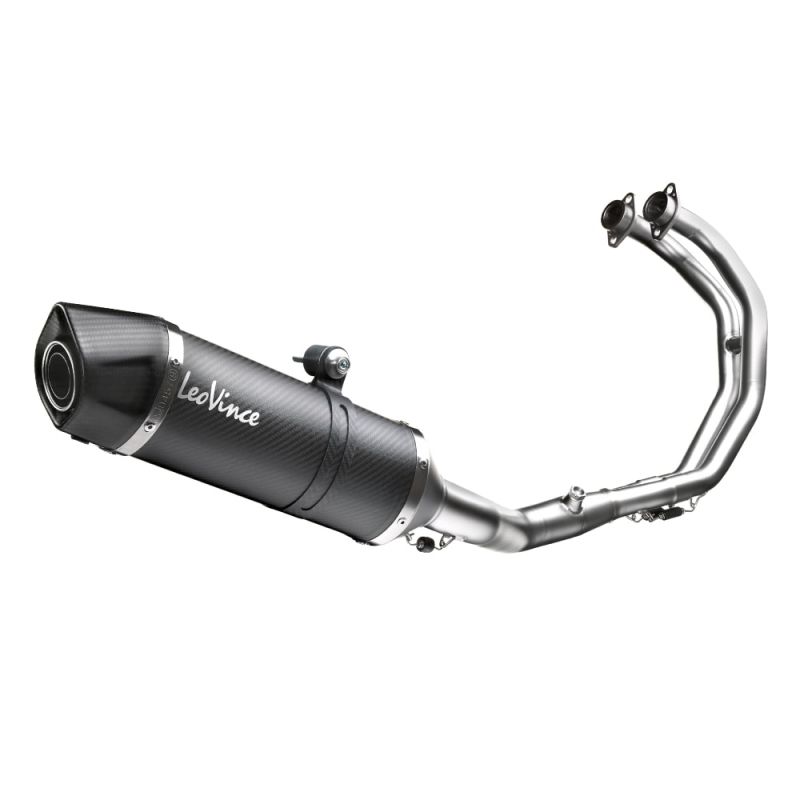 LE14123E Scarico Completo LV One Evo - Carbonio YAMAHA R3 ABS 300 2018 2020 LEOVINCE
