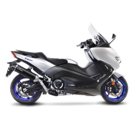 LE14043K Scarico Completo Nero YAMAHA T-Max 530 ('17-'19) 530 2017 2019 LEOVINCE