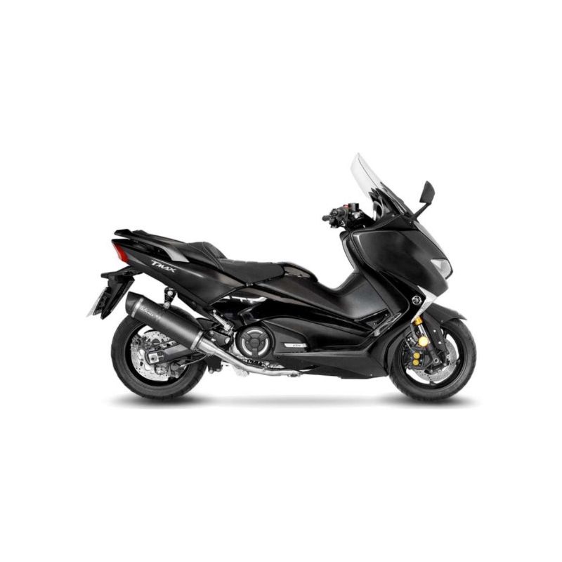 LE14343E Scarico Completo LV One Evo Race - Carbonio YAMAHA T-Max 530 ('17-'19) 530 2017 2019 LEOVIN