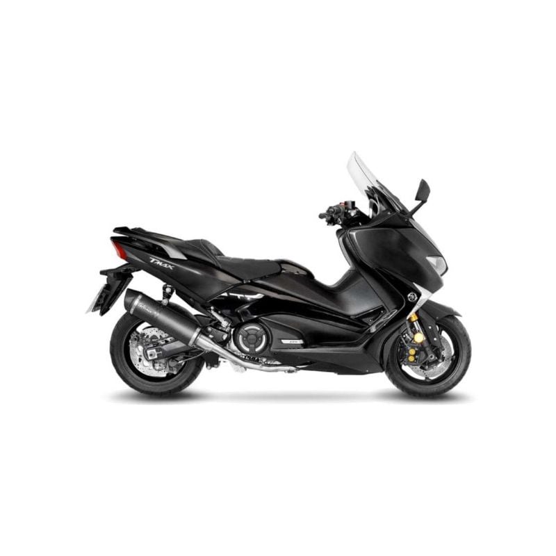 LE14343E Scarico Completo LV One Evo Race - Carbonio YAMAHA T-Max 530 ('17-'19) 530 2017 2019 LEOVIN