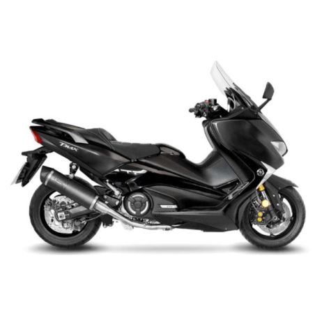 LE14343E Scarico Completo LV One Evo Race - Carbonio YAMAHA T-Max 530 ('17-'19) 530 2017 2019 LEOVIN