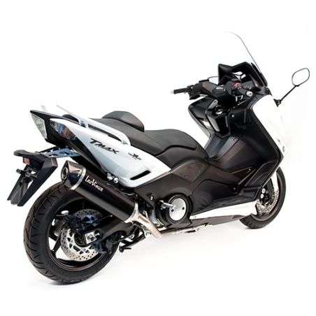 LE14000 Scarico Completo Nero YAMAHA T-Max 530 (to 2016) 530 2012 2016 LEOVINCE