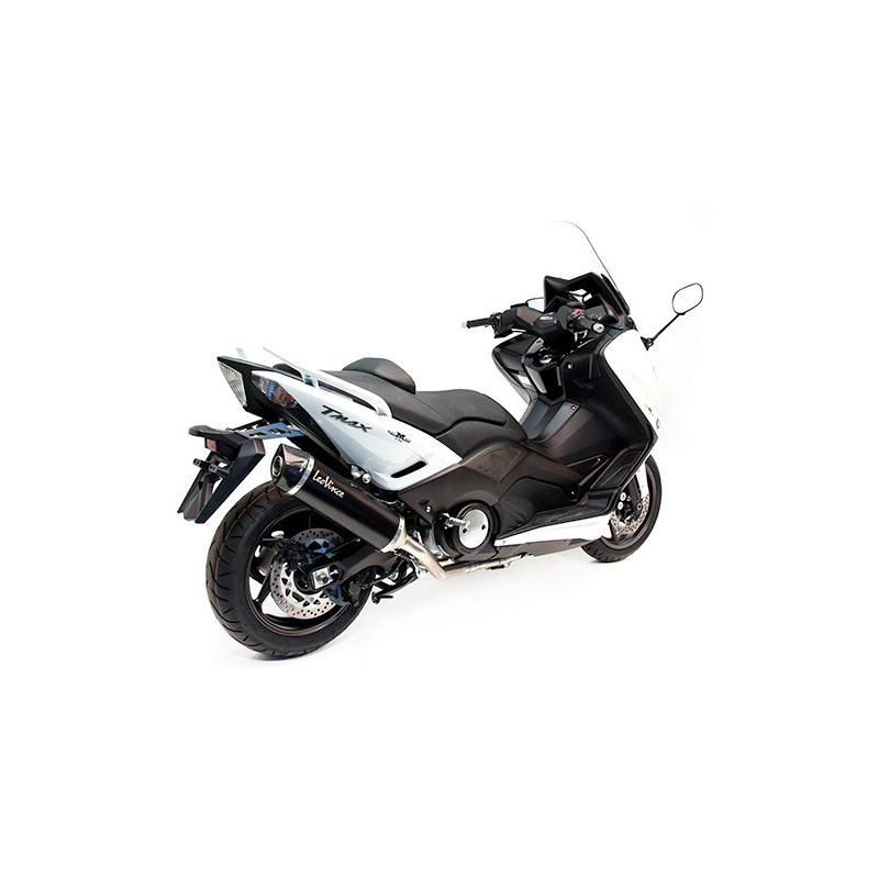 LE14000 Scarico Completo Nero YAMAHA T-Max 530 ABS (to 2016) 530 2012 2016 LEOVINCE