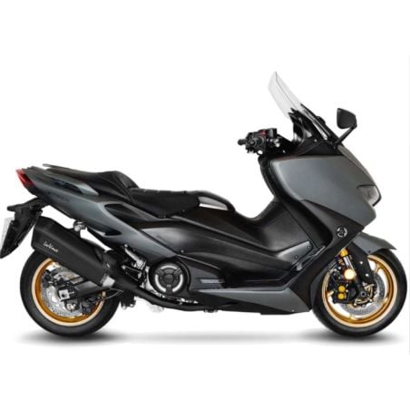 LE15305FB Scarico Completo LV-12 Black Edition - Inox - No Kat YAMAHA T-Max 560 / Tech Max 560 2020
