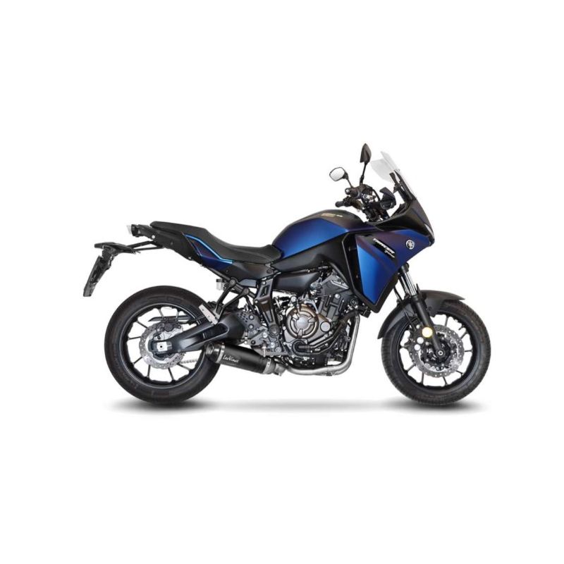 LE14349EBK Scarico Completo LV One Evo Black - Inox YAMAHA Tracer 7 / GT 690 2021 2023 LEOVINCE