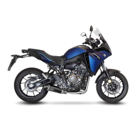 LE14349EBK Scarico Completo LV One Evo Black - Inox YAMAHA Tracer 7 / GT 690 2021 2023 LEOVINCE