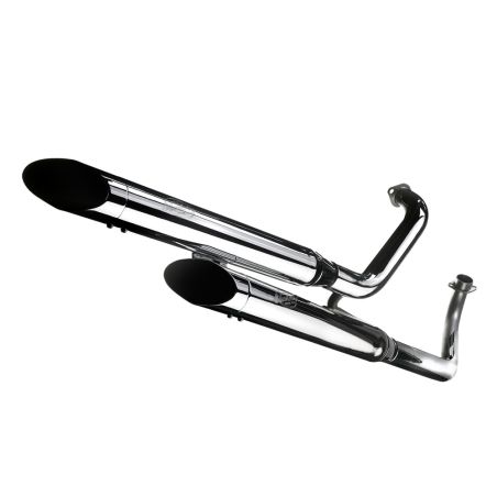 LE2243 Scarico Completo Silver Tail YAMAHA XV 1100 Virago 1100 1988 1999 LEOVINCE