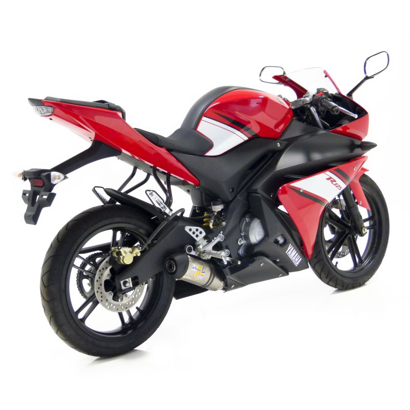LE8726 Scarico Completo LV One Race - Inox YAMAHA YZF R125 125 2008 2013 LEOVINCE
