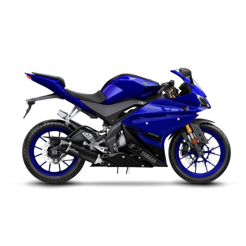 LE14262EK Scarico Completo LV One Evo - Carbonio YAMAHA YZF R125 ABS 125 2017 2018 LEOVINCE