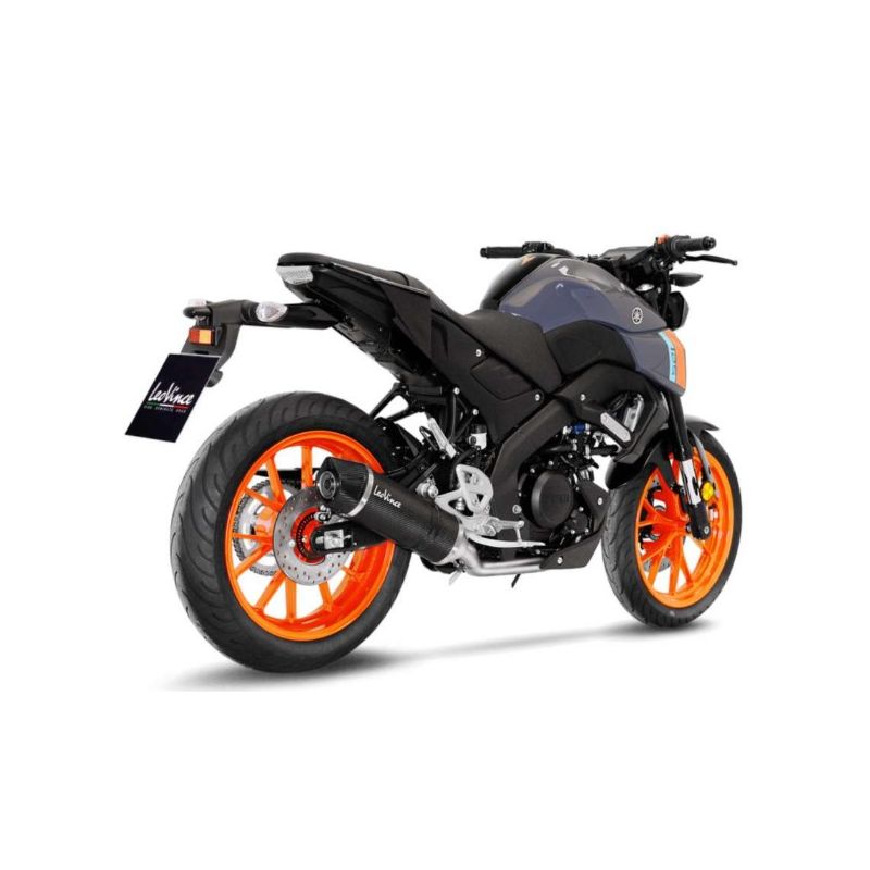LE14366EK Scarico Completo LV One Evo - Carbonio YAMAHA YZF R125 ABS 125 2021 2023 LEOVINCE