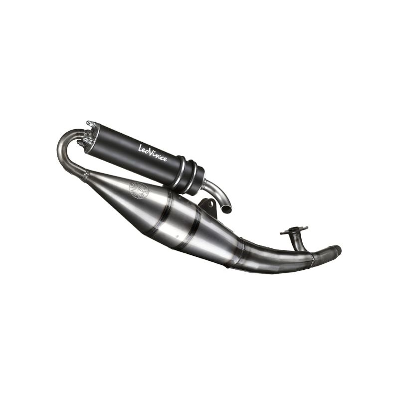 LE4054B Scarico Completo - 2T Hand Made TT - Black edition YAMAHA Aerox 50 kat liquid cooled 50 2004