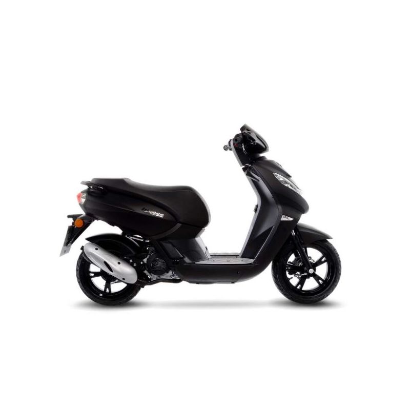 LE0747 SITO -Silenziatore con collettore PEUGEOT Kisbee 50 4t 50 2010 2020 LEOVINCE
