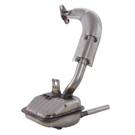 LE0208 SITO -Silenziatore con collettore PIAGGIO Vespa 50 Sprinter 50 1971 1973 LEOVINCE
