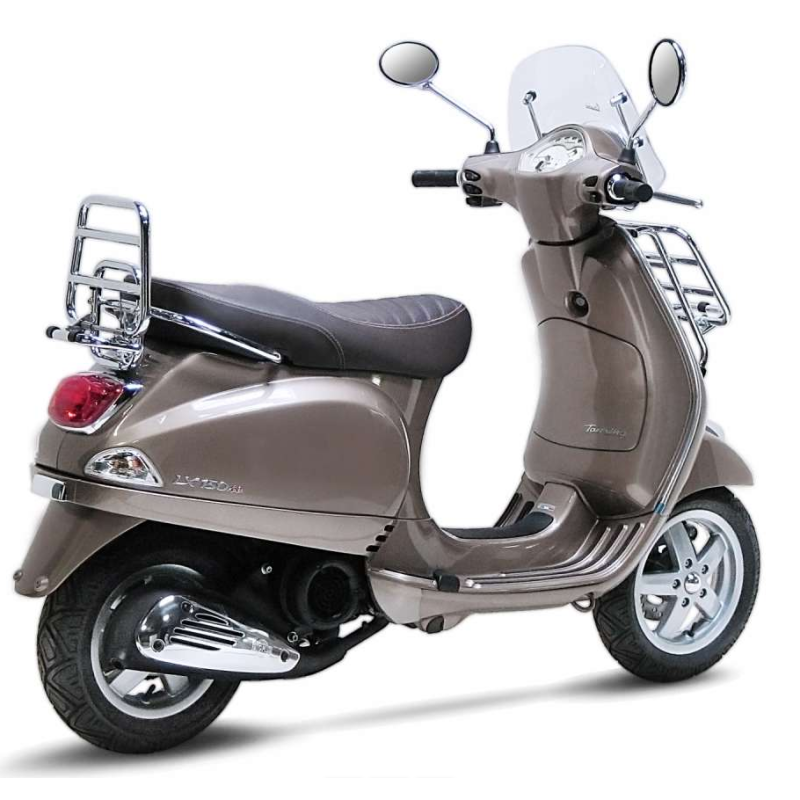 LE0743 SITO PLUS - Silenziatore con collettore PIAGGIO Vespa LX 125 ie E3 4v 125 2009 2011 LEOVINCE
