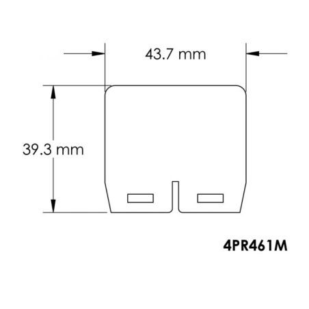 MT4PR461M V-Force 4 R - lamelle di ricambio HONDA CR 85 Ruote Alte 85 1996 2007 MOTO TASSINARI