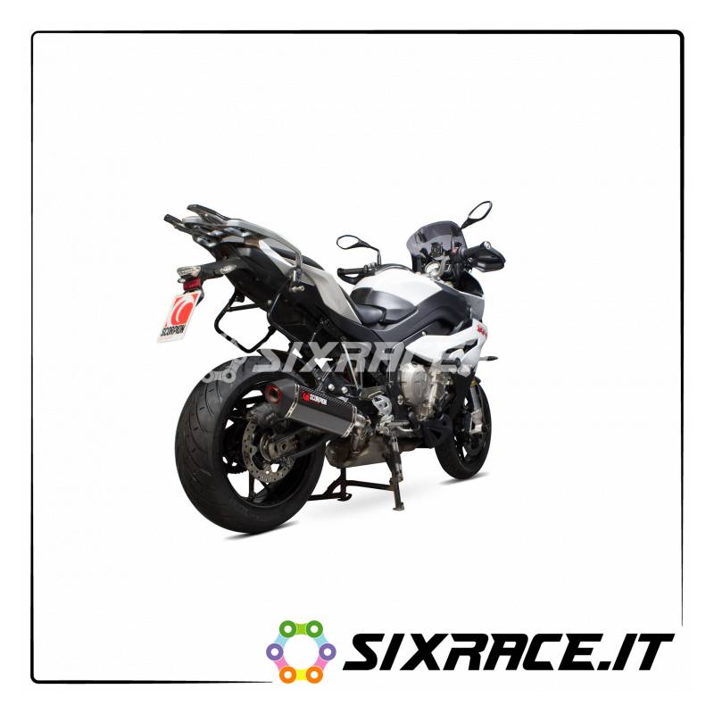 Silencieux SCORPION BMW S1000 XR 2016 - TYPE SLIP-ON PARALLELE SERKET approuvé
