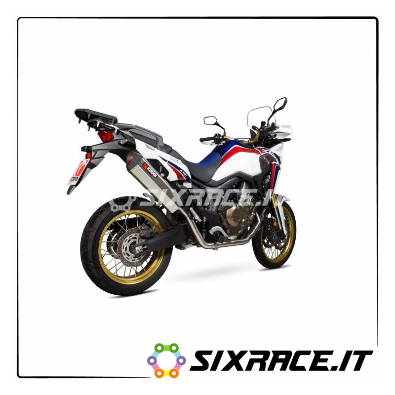 SCORPION HONDA CRF1000L AFRICA TWIN 2015 Échappement complet - TYPE PARKLE SERKET