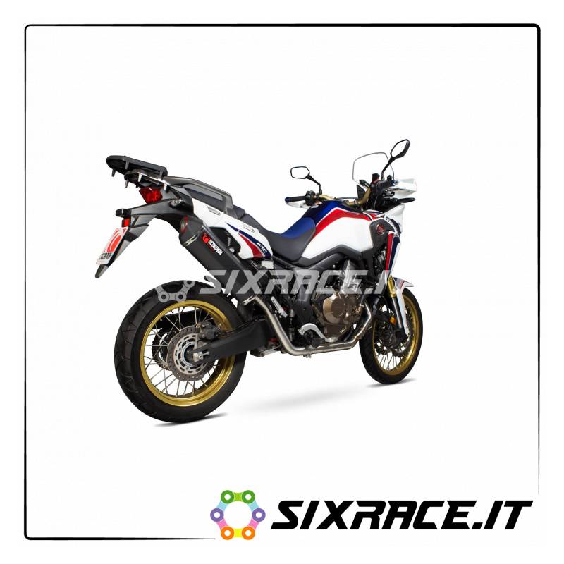 Scarico Completo SCORPION HONDA CRF1000L AFRICA TWIN 2015- TIPO SERKET PARALLEL
