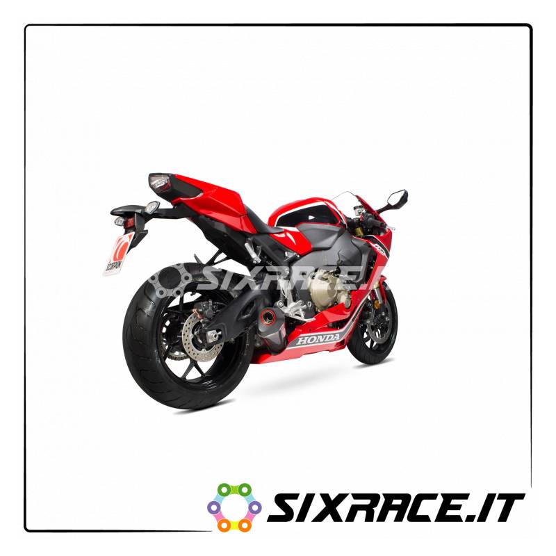 Silencieux SCORPION HONDA CBR1000RR 2017 - SERKET TAPER TYPE NON approuvé