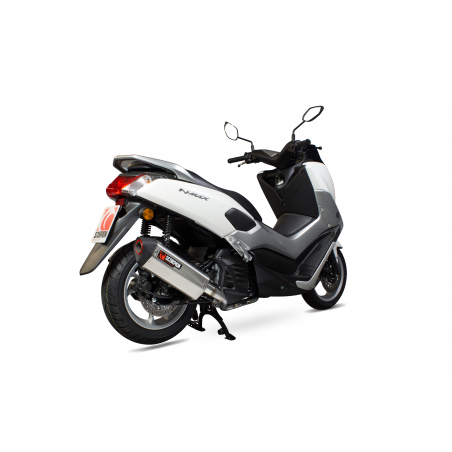 SCORPION YAMAHA X-MAX 125 silencieux TYPE SERKET PARALLÈLE SLIP-ON Homologué