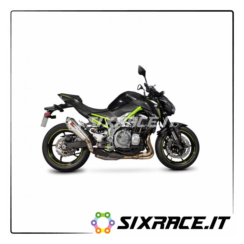 SCORPION KAWASAKI Z900 Silencieux 2017- SERKET TAPER TYPE approuvé