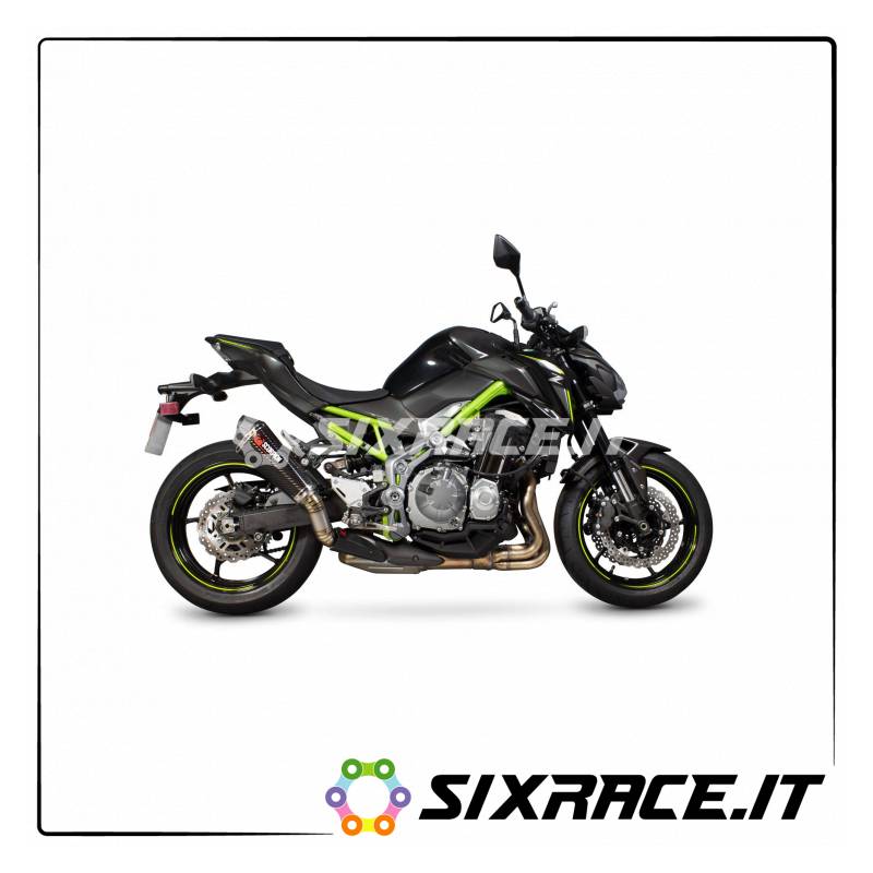 SCORPION KAWASAKI Z900 Silencieux 2017- SERKET TAPER TYPE approuvé