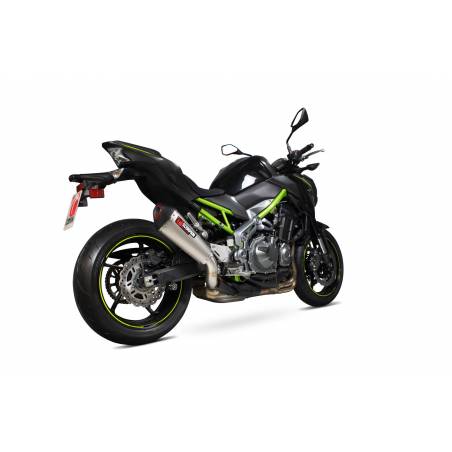 Silenziatore SCORPION KAWASAKI Z900 2017- TIPO SERKET TAPER Omologato
