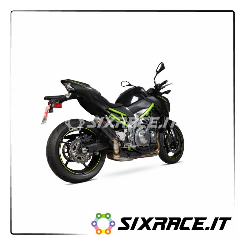 Silencieux SCORPION KAWASAKI Z900 2017- TYPE RP-1GP SLIP-ON Homologated