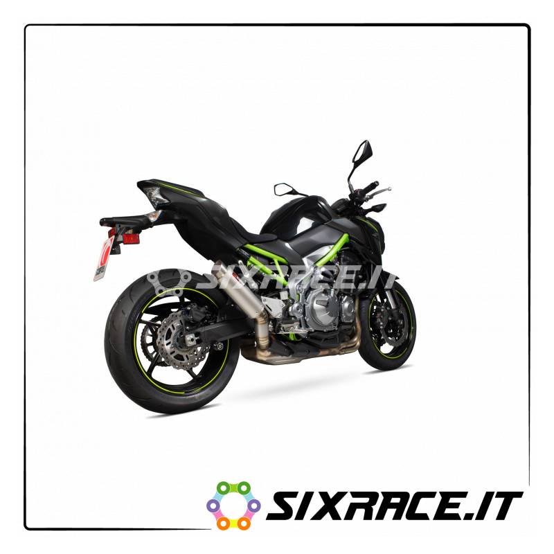 Silencieux SCORPION KAWASAKI Z900 2017- TYPE RP-1GP SLIP-ON Homologated