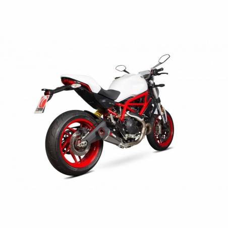 Silenziatore SCORPION DUCATI MONSTER 797 2017- TIPO SERKET TAPER NON Omologato