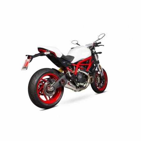 Silenziatore SCORPION DUCATI MONSTER 797 2017- TIPO SERKET TAPER NON Omologato