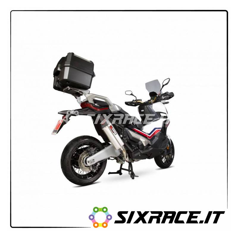 SCORPION HONDA X-ADV 750 Silencieux 2017- SERKET TYPE SLIP-ON approuvé