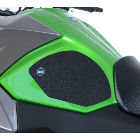 Kit 2pz.adesivi anti-scivolo serbatoio KAWASAKI VERSYS X-250/300 - chiaro RG