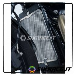 grille de protection de radiateur - Triumph Bonneville Bobber 17- (couleur argent) R