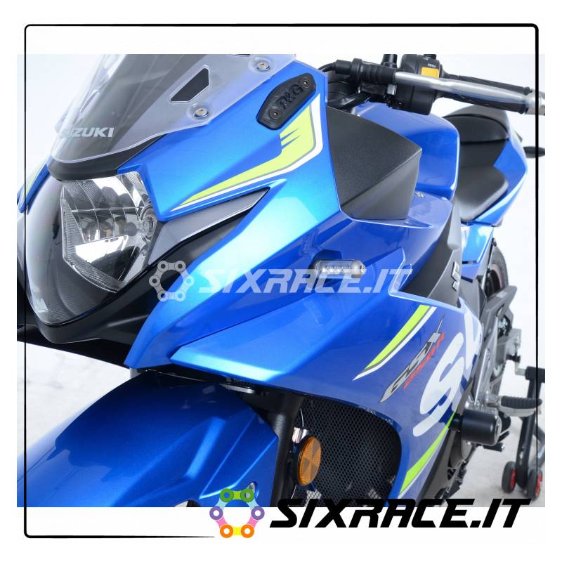 Adattatori per minifrecce anteriori per Suzuki GSX250R 17- - uso con minifrecce