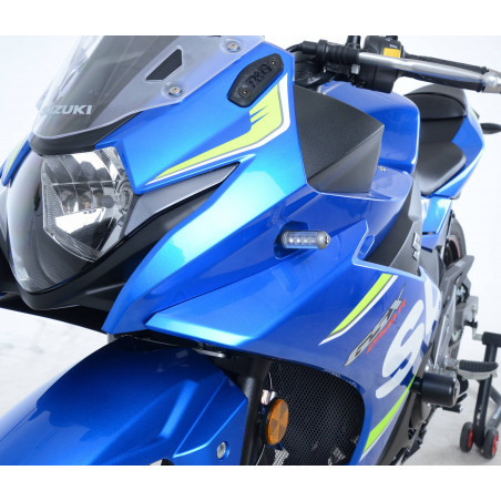 Adattatori per minifrecce anteriori per Suzuki GSX250R 17- - uso con minifrecce