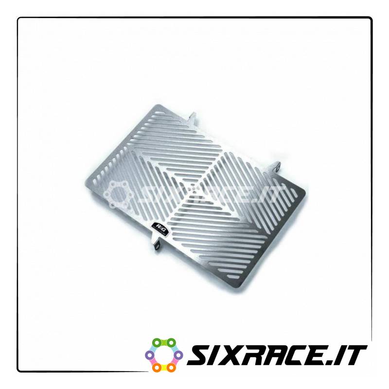 grille de protection de radiateur TITANE - Kawasaki ZX6R 07-12 - version racing