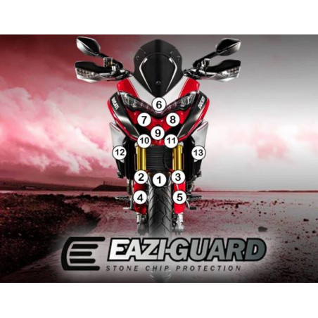 EAZI-GUARD PELLICOLA PROTETTIVA PER DUCATI MULTISTRADA 2015-CURRENT GUARDDUC003