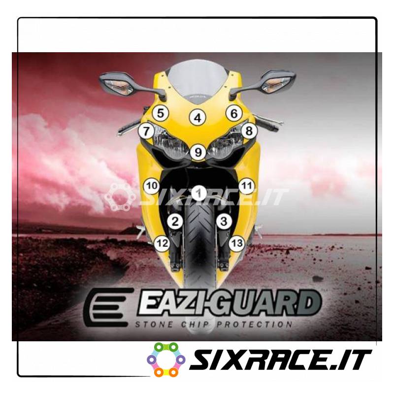 EAZI-GUARD PELLICOLA PROTETTIVA PER HONDA CBR1000RR 2008-2011 GUARDHON005