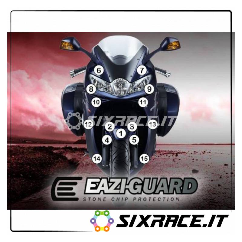 EAZI-GUARD PELLICOLA PROTETTIVA PER TRIUMPH SPRINT GT 2010-2017 GUARDTRI002