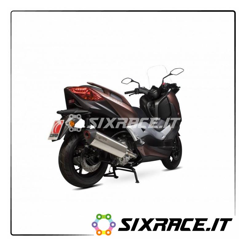 SCORPION YAMAHA X-MAX 300 Silencieux 2017-2018 TYPE Serket Parallel NON Omolog